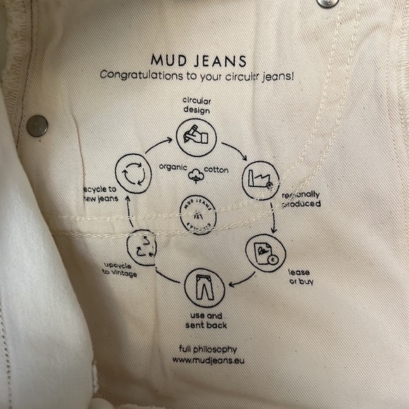 MUD ORGANIC COTTON HIGH WAIST SKINNY JEANS 29 - Picture 12 of 16